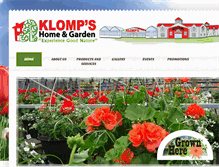 Tablet Screenshot of klomps.net